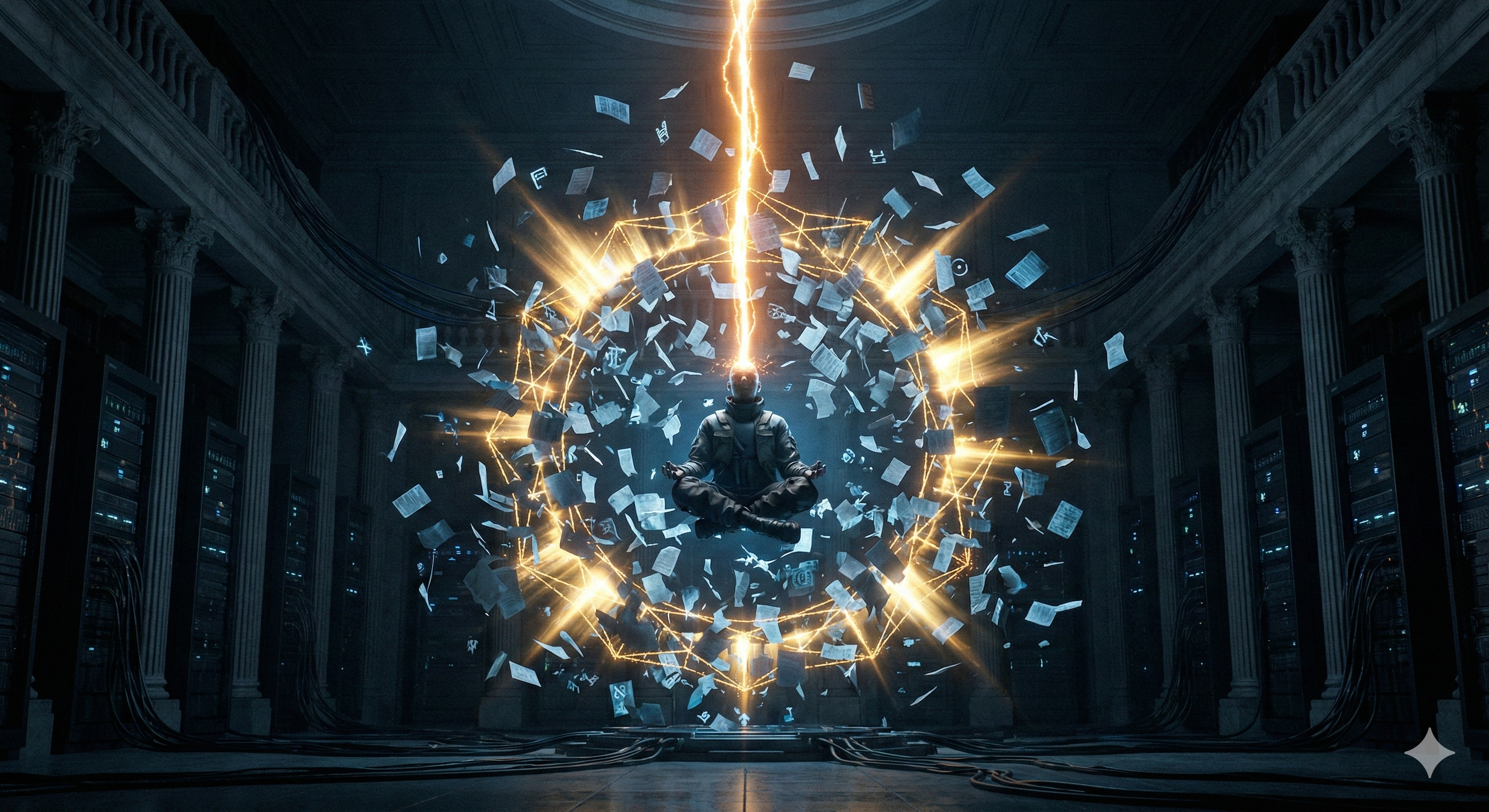 How Random Knowledge Fuels Intuition