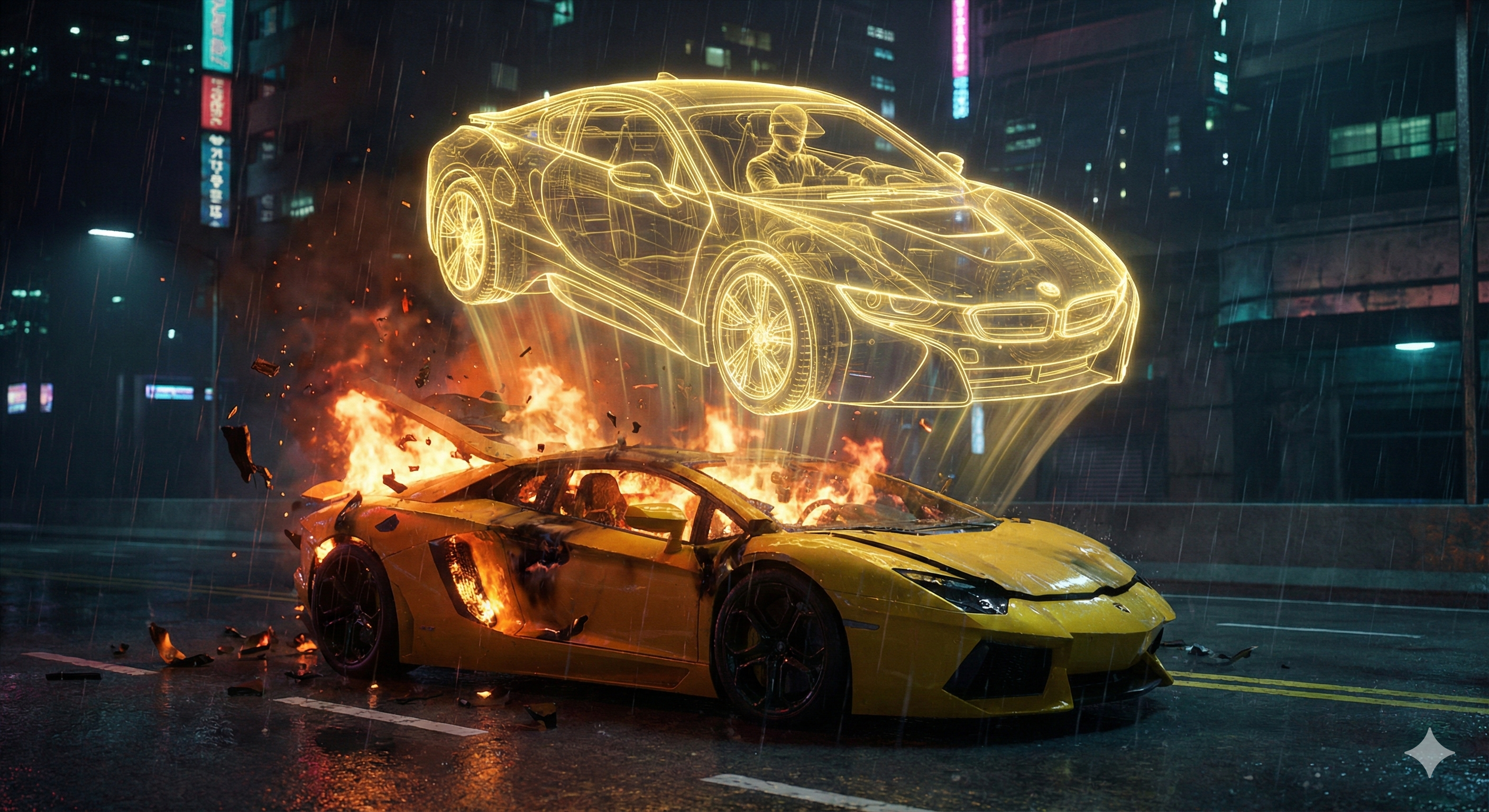 Manifesting 4D Templates With The Strong Force